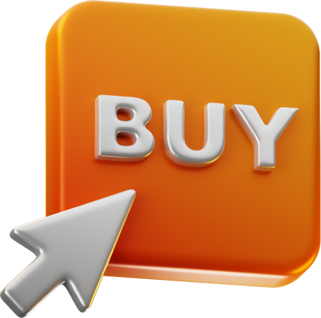 Buy Button  3D Icon