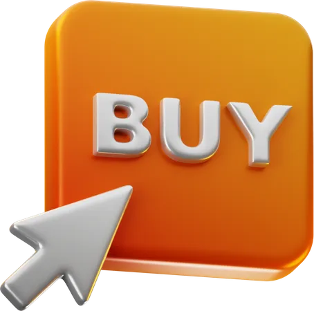 Buy Button  3D Icon