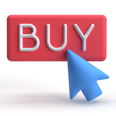 Buy Button  3D Icon