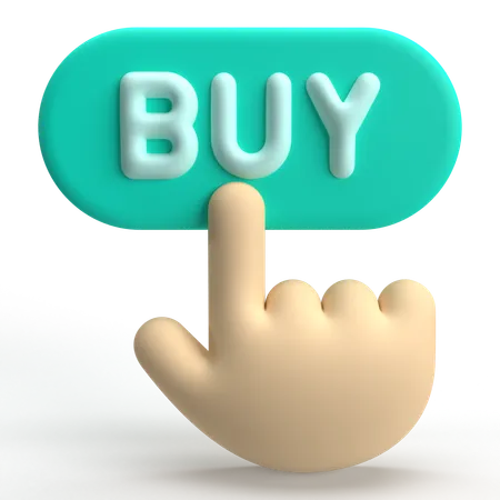 Buy Button  3D Icon