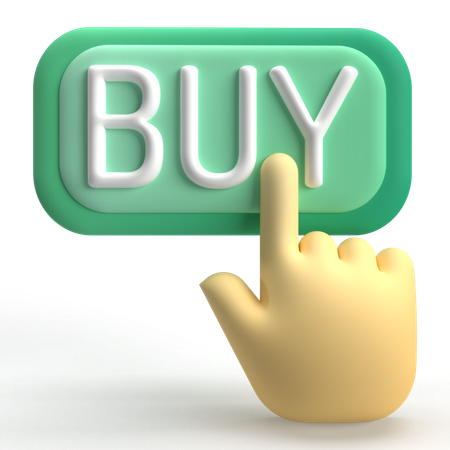 Buy Button  3D Icon