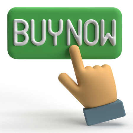 Buy Button  3D Icon