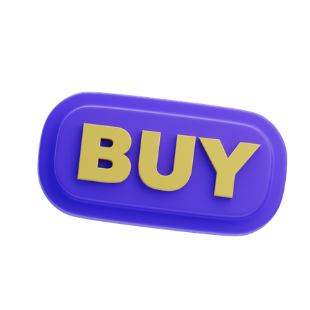 Buy Button  3D Icon