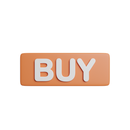 Buy Button  3D Icon