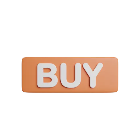 Buy Button  3D Icon