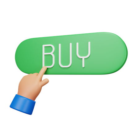 Buy Button  3D Icon