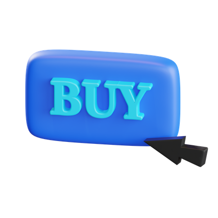 Buy Button  3D Icon