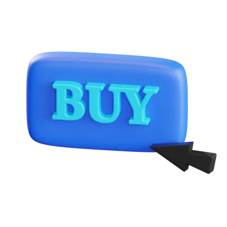 Buy Button  3D Icon