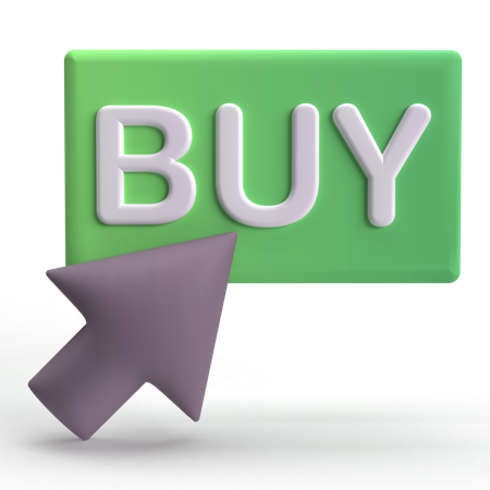 Buy Button  3D Icon