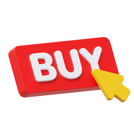 Buy Button  3D Icon