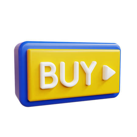 Buy Button  3D Icon