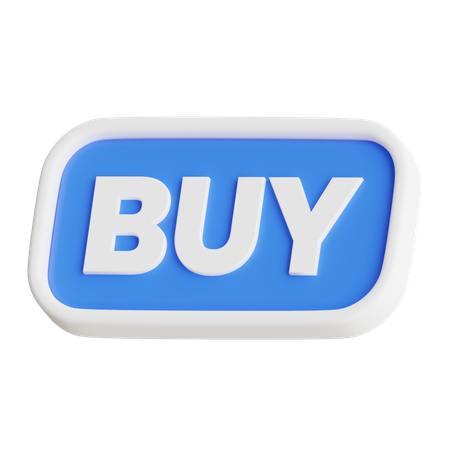 Buy Button  3D Icon