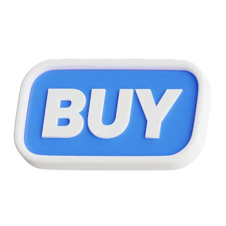 Buy Button  3D Icon