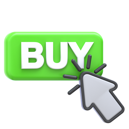 Buy Button  3D Icon