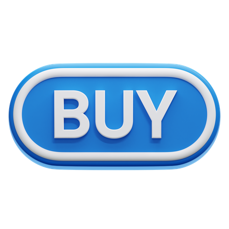 Buy Button  3D Icon