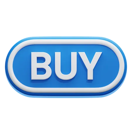 Buy Button  3D Icon