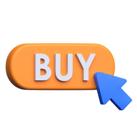 Buy Button  3D Icon