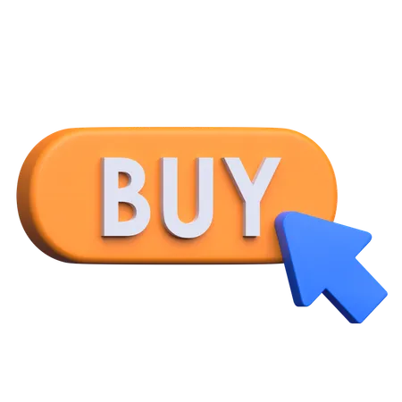 Buy Button  3D Icon