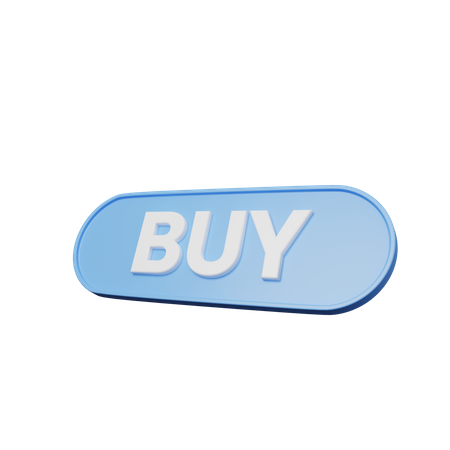 Buy button  3D Illustration