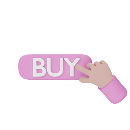 Buy Button  3D Illustration