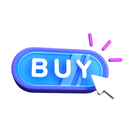 Buy Button  3D Illustration