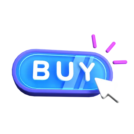 Buy Button  3D Illustration