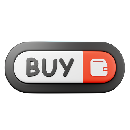 Buy Button  3D Illustration