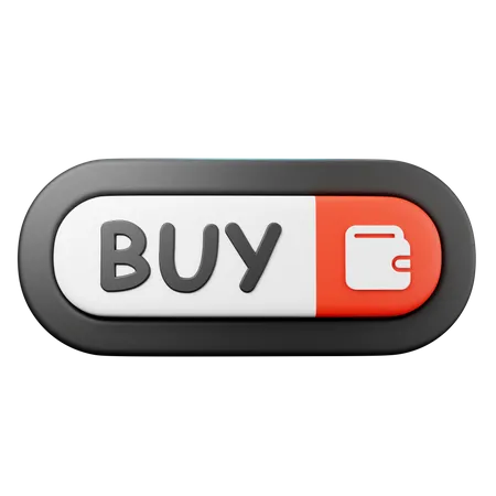 Buy Button  3D Illustration