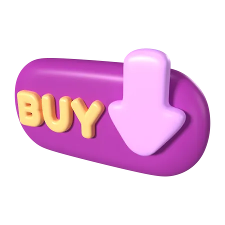 Buy Button  3D Icon