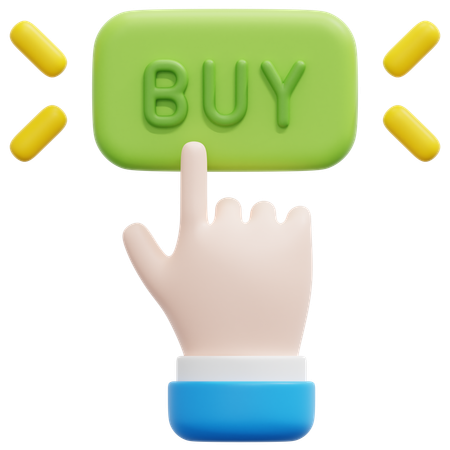 購入クリック  3D Icon