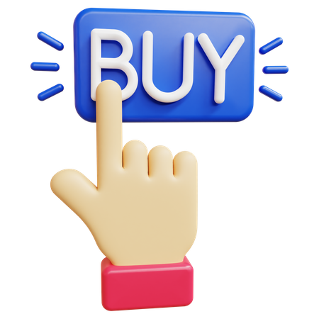 Buy Click  3D Icon