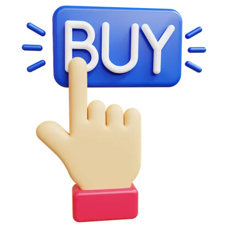 Buy Click  3D Icon