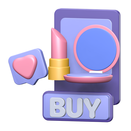 Buy Cosmetics  3D Illustration