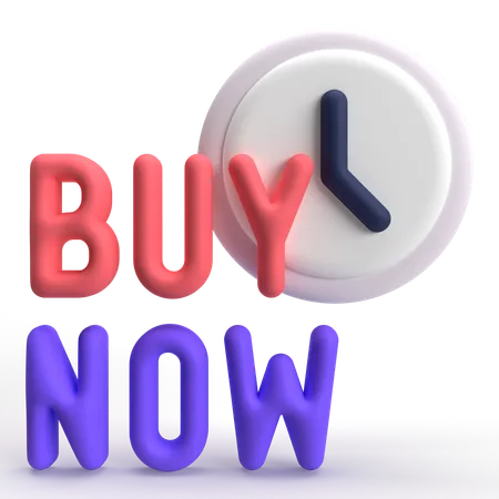 Buy Now  3D Icon