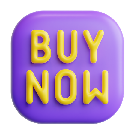 Buy Now Badge  3D Icon