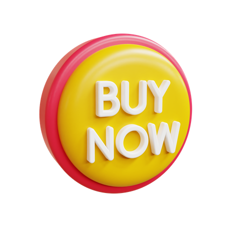 Buy Now Badge  3D Icon