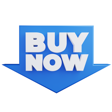 Buy Now Badge  3D Illustration