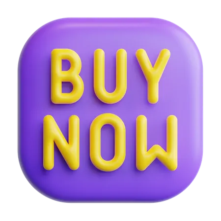Buy Now Badge  3D Icon