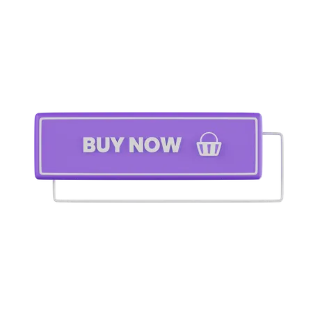 Buy Now Button  3D Icon