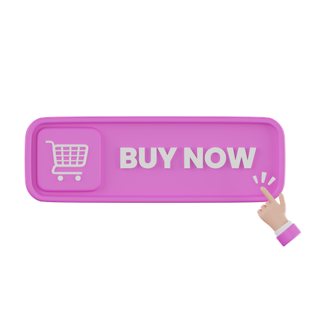 Buy Now Button  3D Icon