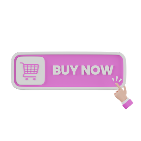 Buy Now Button  3D Icon