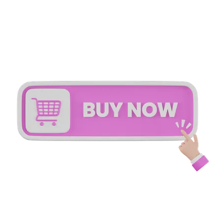 Buy Now Button  3D Icon