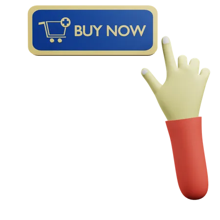 Buy Now Click  3D Icon