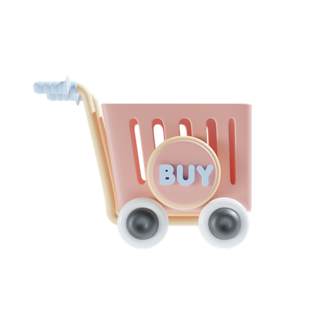 Buy Now Shop  3D Icon