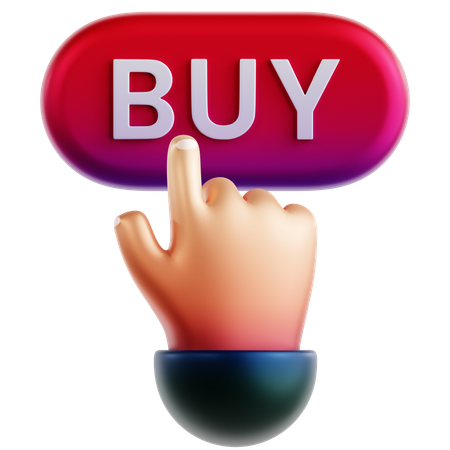 Buy Per Click  3D Icon