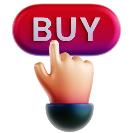 Buy Per Click  3D Icon