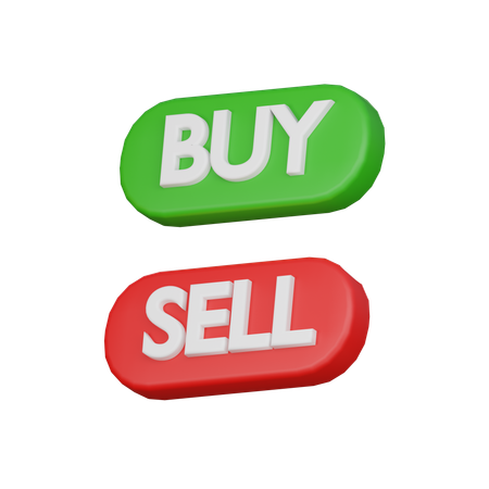 Buy / Sell  3D Icon