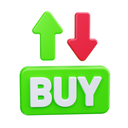 Buy Sell Arrows  3D Icon