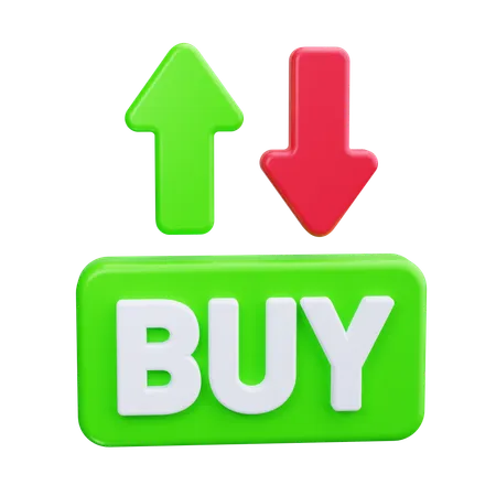 Buy Sell Arrows  3D Icon