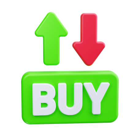 Buy Sell Arrows  3D Icon